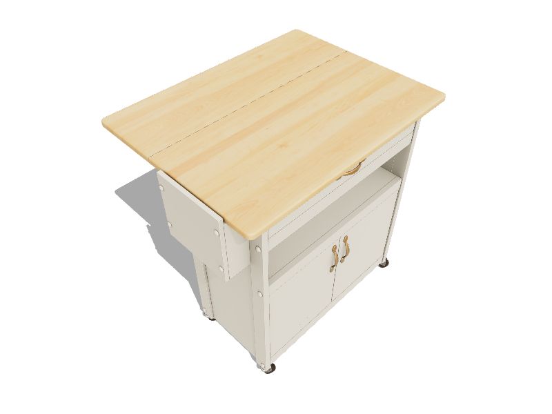 Catskill Craftsmen Northeastern Hardwood/Oiled Base with Top Kitchen Cart (34.5-in x 16-in x 34-in) Catskill Craftsmen Northeastern Hardwood/Oiled Base with Top Kitchen Cart (34.5-in x 16-in x 34-in)