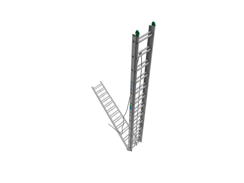 Escalera de extensión de aluminio 24' - 200 Libras – Do it Center