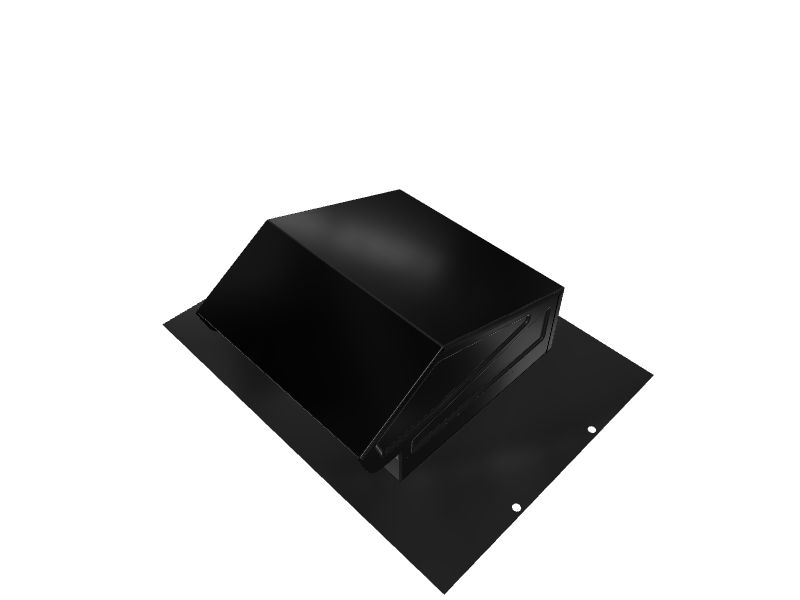 Broan Universal Roof Cap (Black) in the Range Hood Parts department at