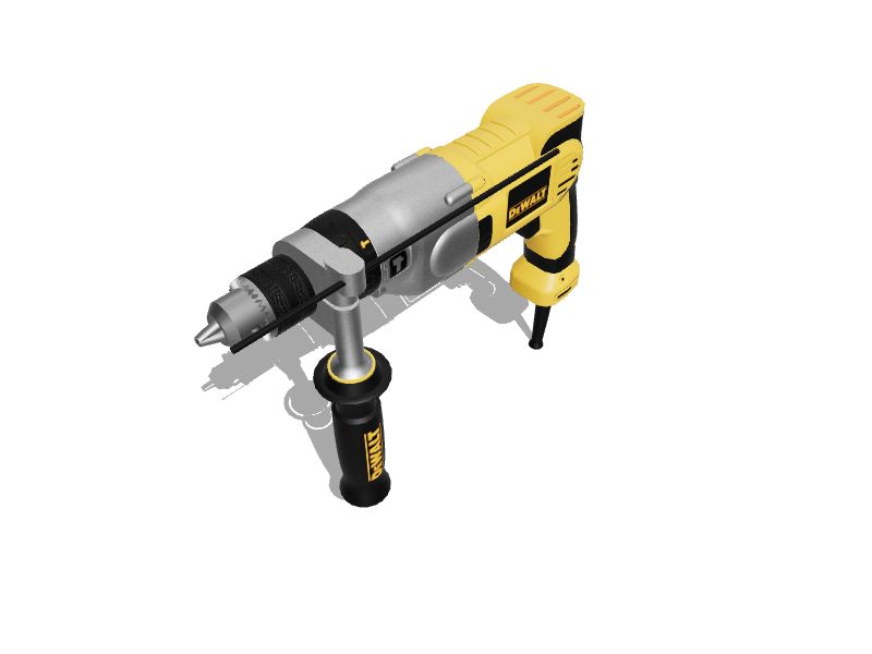 Negen mat Plagen DEWALT 1/2-in 10-Amp Variable Speed Corded Hammer Drill (Tool Only) in the  Hammer Drills department at Lowes.com