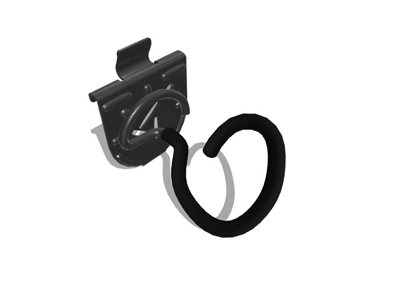 Gladiator Multipurpose Hook 4-Pack 5-in Black Steel in the Garage Storage  Hooks department at