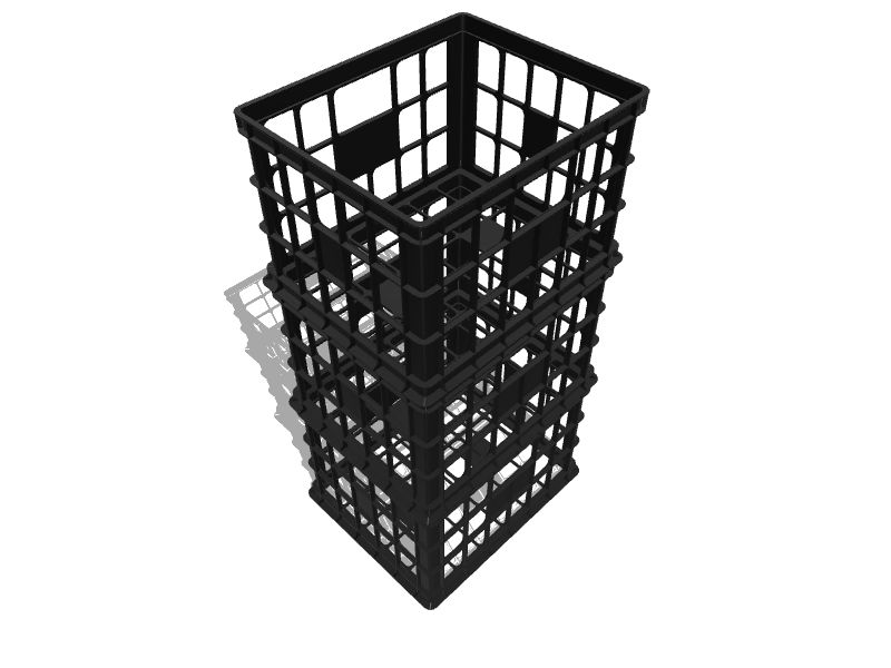 Storage Crate Black - Room Essentials™