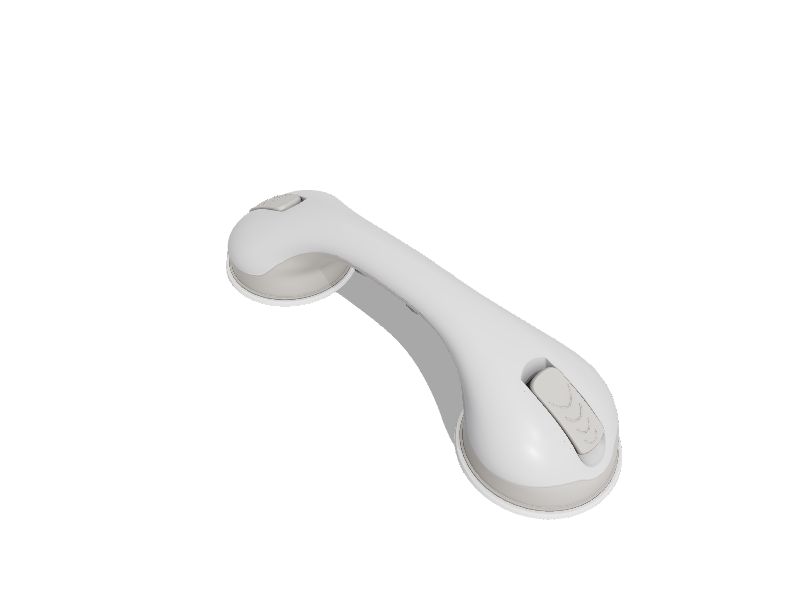 MHI Safe-er-grip 12-in White Suction Cup Grab Bar in the Grab Bars