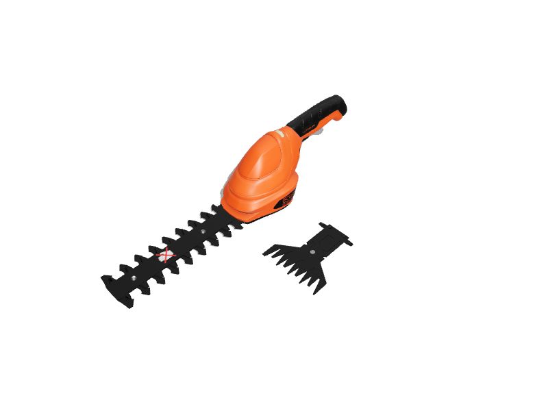 BLACK+DECKER 3.6-volt 6-in Battery Hedge Trimmer (Battery and