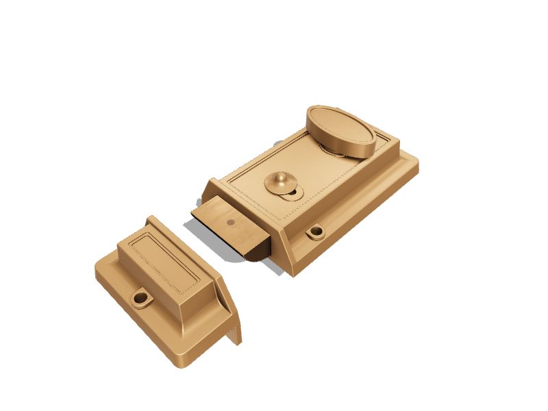 RELIABILT 3.9in Brass Zinc Screen/Storm Door Spring in the Screen Door & Storm Door Hardware