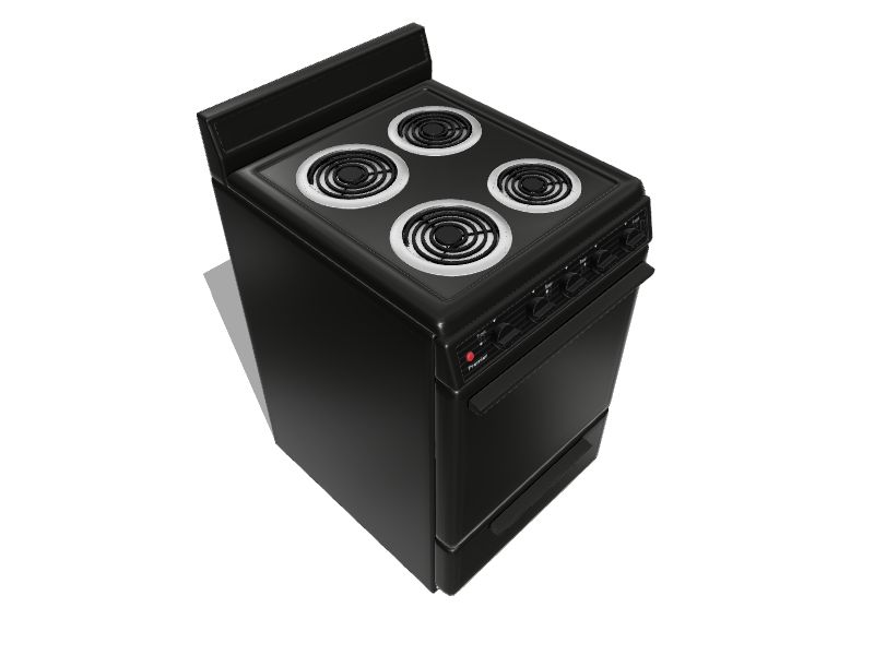 PREMIER 20 in. Freestanding Electric Range in Black - EAK100BP