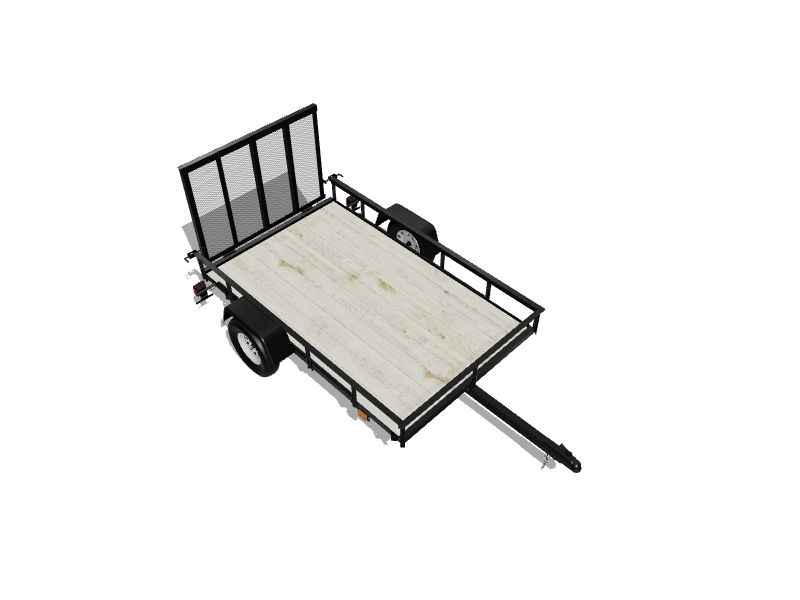 Carry-On Trailer 4-ft x 5-ft Steel Mesh Utility Trailer (1750-lb