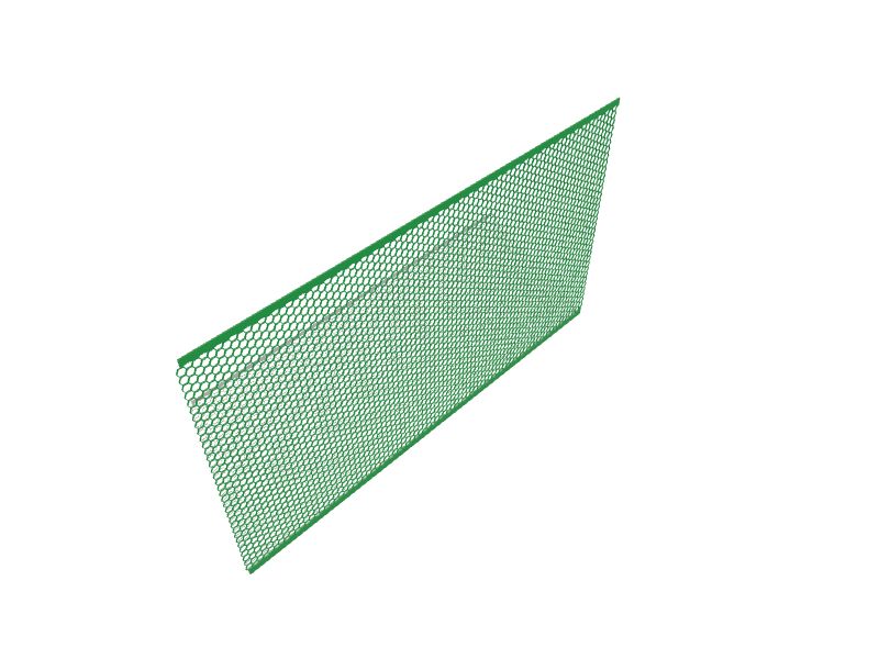 Tenax 3/4 In. x 2 Ft. H. x 25 Ft. L. Hexagonal Plastic Poultry Netting Fence,  Green - Bliffert Lumber and Hardware