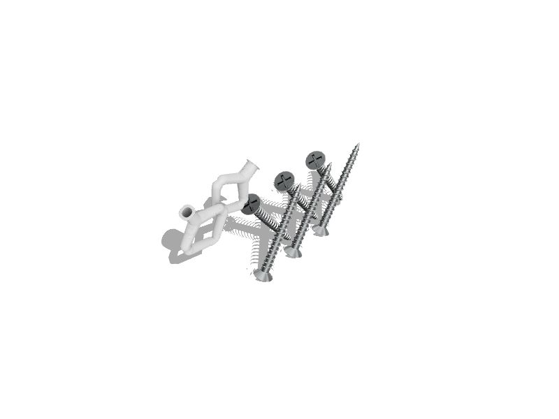 Rubbermaid FastTrack Garage Rail Hardware Pack 1784975 - The Home