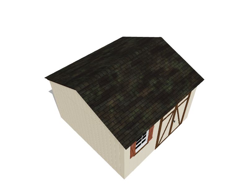 Heartland Gentry 12ft x 12ft Wood Storage Shed (Floor Included)