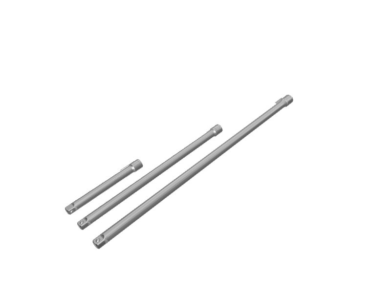 Kobalt 3Piece 1/4in Drive Socket Extension Set in the Socket Extensions department at