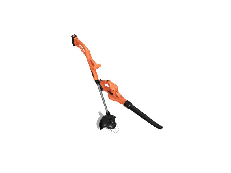 BLACK+DECKER 20V MAX* POWERCONNECT 10 in. 2in1 Cordless String  Trimmer/Edger + Sweeper Combo Kit (LCC222)