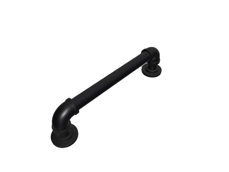 Richelieu Hardware 3-5/16 in. Black Left Hand Fixed Code Combination  Furniture Lock 59021390 - The Home Depot