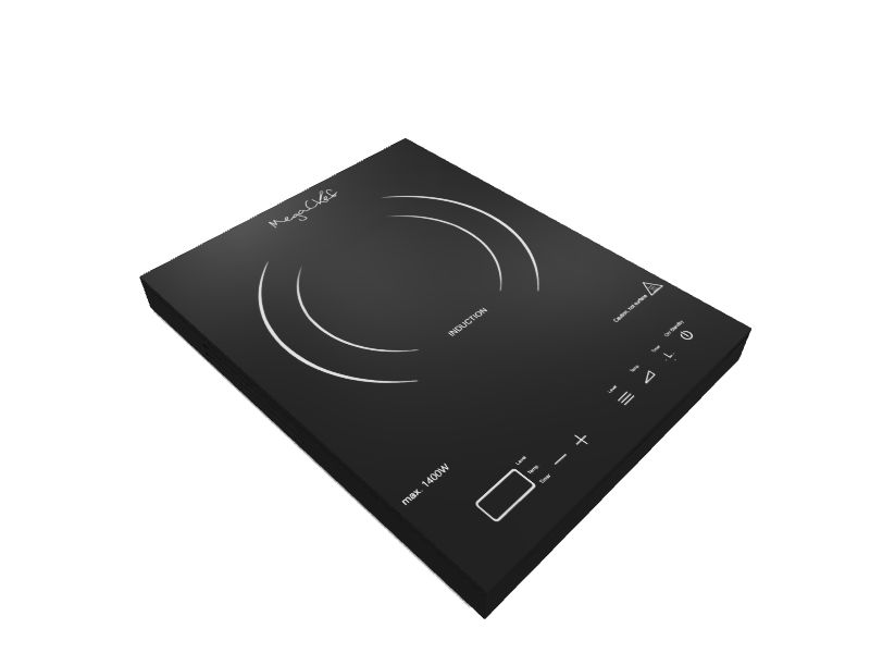 Plaque de cuisson à induction portable MegaChef, 1400W 848110967M
