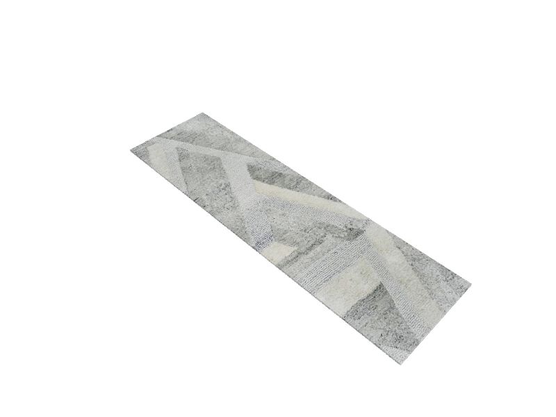 Origin 21 Remi 2 x 7 Lt Grey Indoor Geometric Runner Rug at Lowes.com