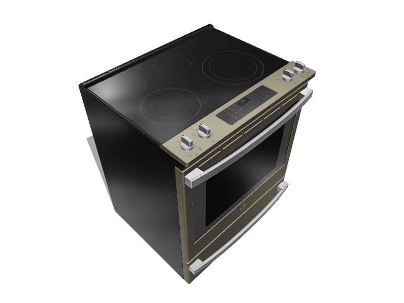 GE® 30 Slide-In Electric Convection Range with No Preheat Air Fry