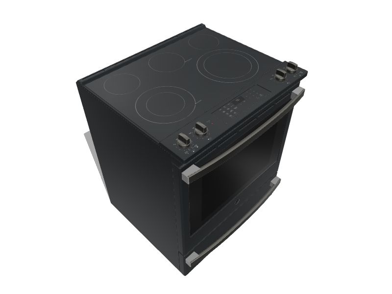 JS760FPDS by GE Appliances - GE® 30 Slide-In Electric Convection