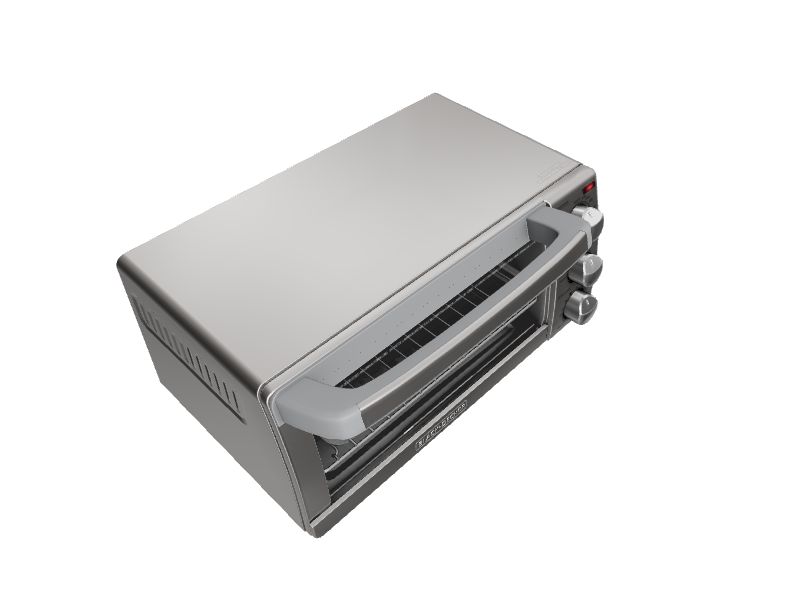 TO1760SS 4 Slice Toaster Oven, Stainless Steel with Natural Convection