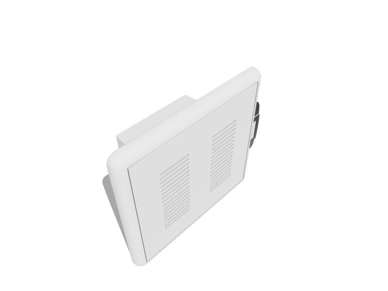 Nicor Lighting White Wired Doorbell Kit with 3 Buttons, Compatible with