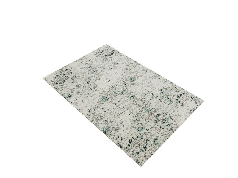 allen + roth Nicola 4 x 6 Gray Indoor Medallion Bohemian/Eclectic Area