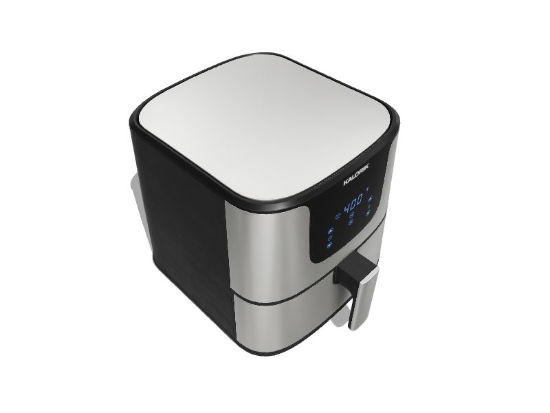 Kalorik 6-Quart Stainless Steel Air Fryer in the Air Fryers department at