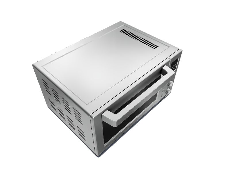 GE 6-Slice Stainless Steel Convection Toaster Oven (1500-Watt) in the Toaster  Ovens department at