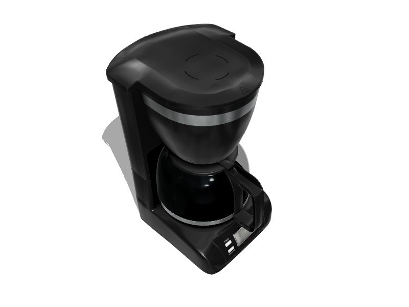 Brentwood 10 Cup Digital Coffee Maker in Black