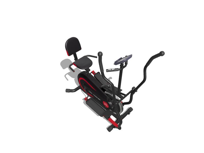 Body Flex Sports Body Power Fly Wheel Resistance Cross-trainer Elliptical  in the Ellipticals & Striders department at