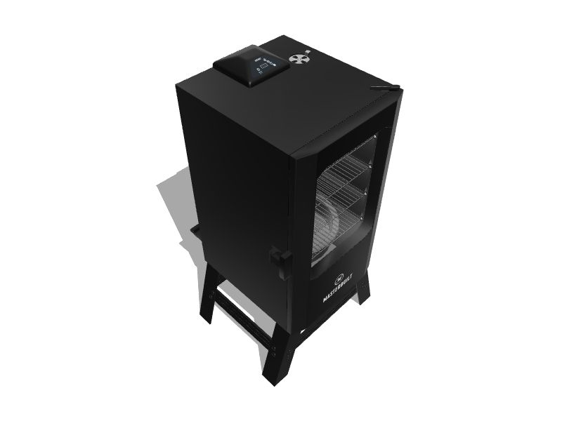 Masterbuilt Electric Smoker 711-Sq in Black Electric Smoker in the Electric  Smokers department at