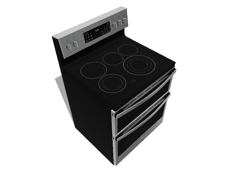GE Profile 30 Double Oven Gas Range with No-Preheat Air Fry Stainless  Steel - PCGB965YPFS, Ranges, Cooking