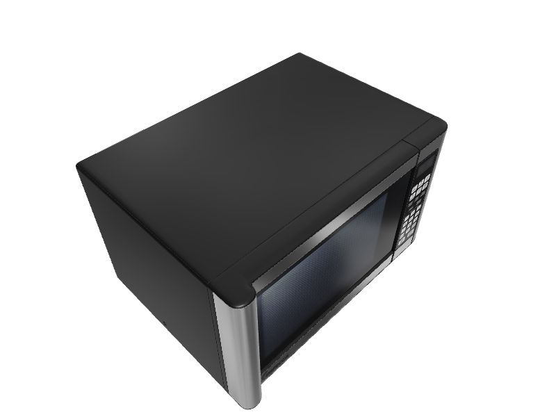 Impecca 1.1cu ft 1100Watt Countertop Microwave (Stainless Steel) in