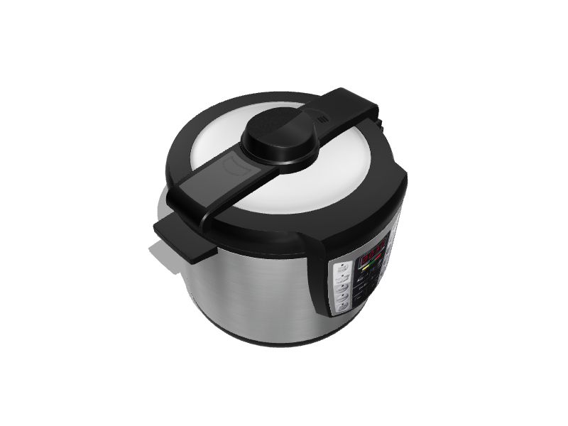 SPT 6-Quart Digital Stainless Steel Electric Pressure Cooker