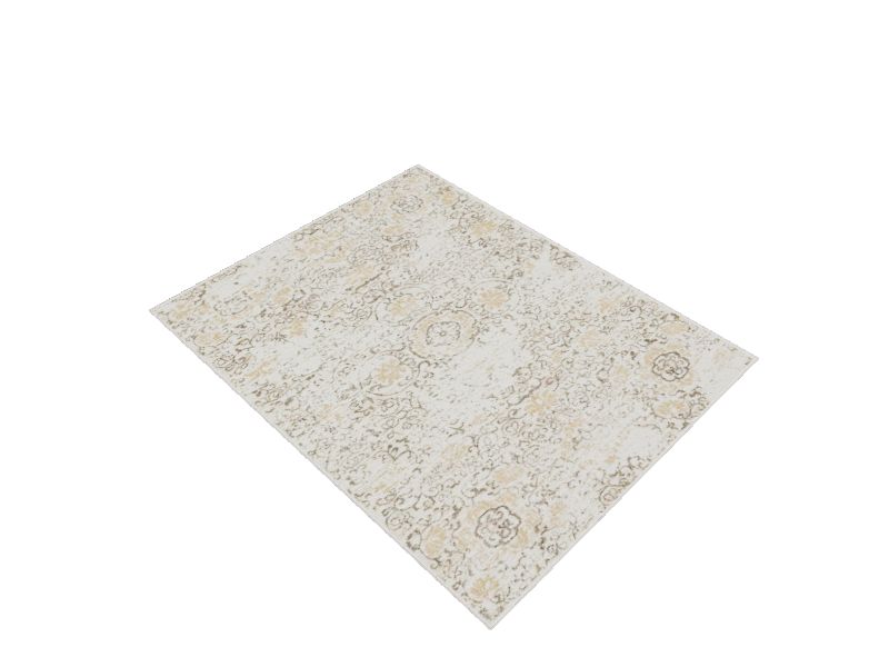 allen + roth Nicola 8 x 10 Beige Indoor Medallion Bohemian/Eclectic