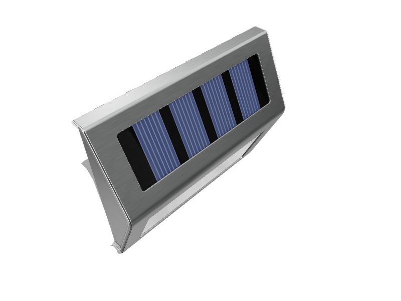 SOWAZ 2-Pack 3.2-in Stainless Steel Solar Dark Sky Integrated Outdoor ...