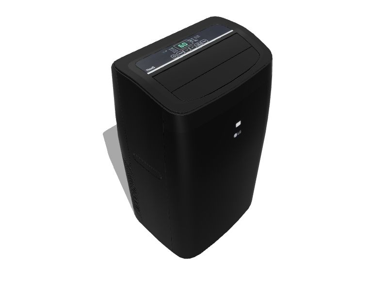 Midea Duo 12000-BTU DOE (115-Volt) Black Vented Wi-Fi enabled