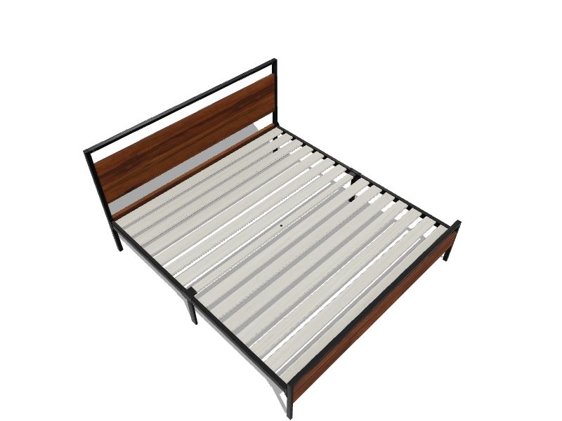 Brookside nora metal and wood platform bed deals