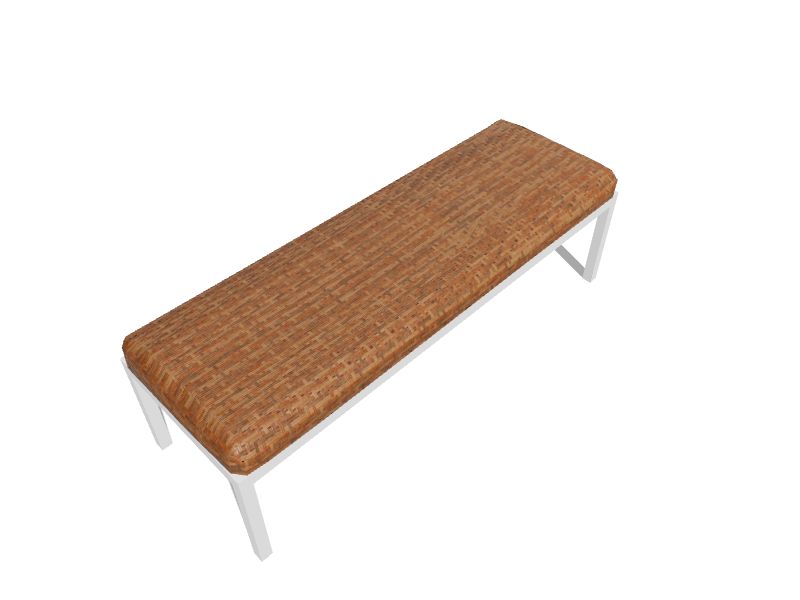 allen + roth Alton Bay 55.91-in W x 17.56-in H White Aluminum ...
