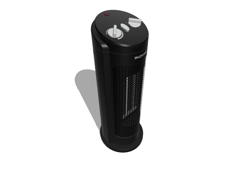 Lifesmart 2-in-1 Tower Heater with Flame Effect - 20898343