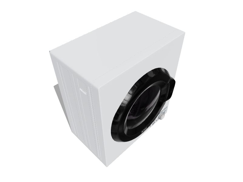 BLACK+DECKER 2.65-cu ft Portable Electric Dryer (White) in the Electric  Dryers department at