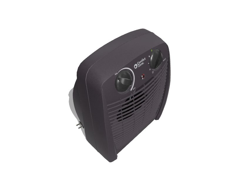 Comfort Zone Energy Save Fan-Forced Space Heater in Black – Comfort Zone,  Mr. Brands, LLC.