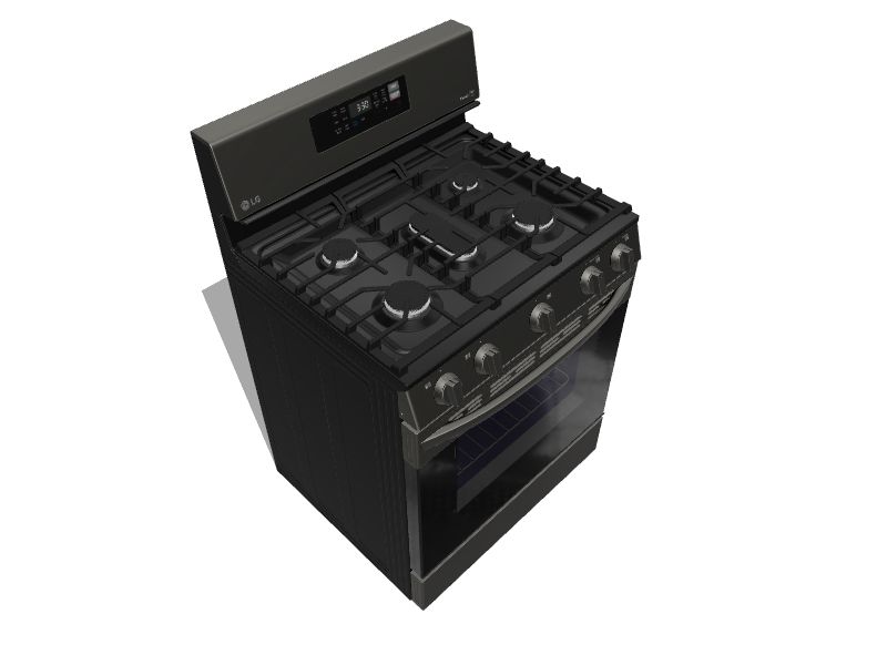 LG LRGL5823D 30 Inch Gas Smart Range with 5 Sealed Burners, 5.8 Cu. Ft.  Convection Oven Capacity, Storage Drawer, Continuous Grates, Air Fry, Self  Clean & EasyClean®, Wi-Fi Enabled, SmartDiagnosis™, Griddle, and