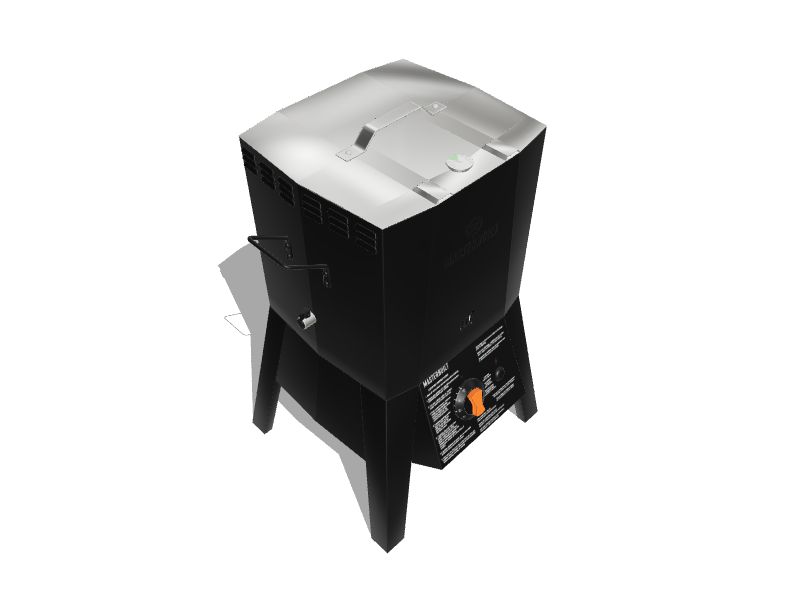 Masterbuilt MB20020120 Outdoor Fryer, 45,000 Btu, Propane, 2-Fry