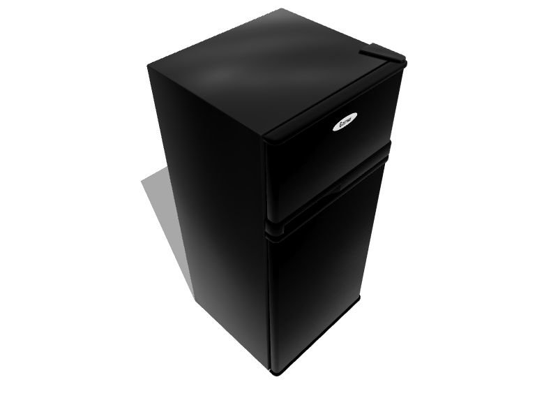  mj-EP22756 Compact Refrigerator, Black: Home & Kitchen