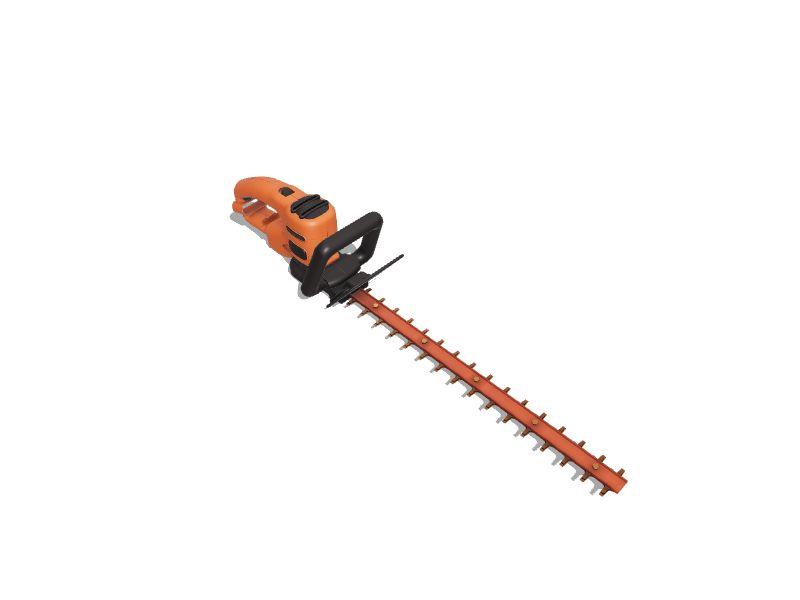 BLACK DECKER 18 in Corded Electric Hedge Trimmer in the Hedge