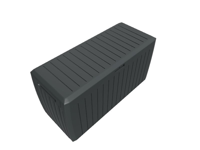 Alfresco Black Outdoor Storage Box