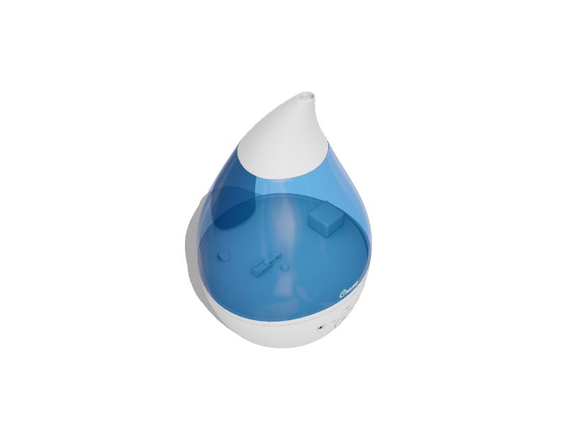Crane Drop 2 1Gallons Tabletop Ultrasonic Humidifier (For Rooms Up To 500sq ft) in the