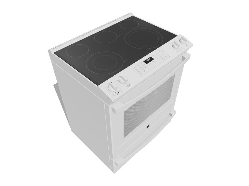 JS760DPWW by GE Appliances - GE® 30 Slide-In Electric Convection