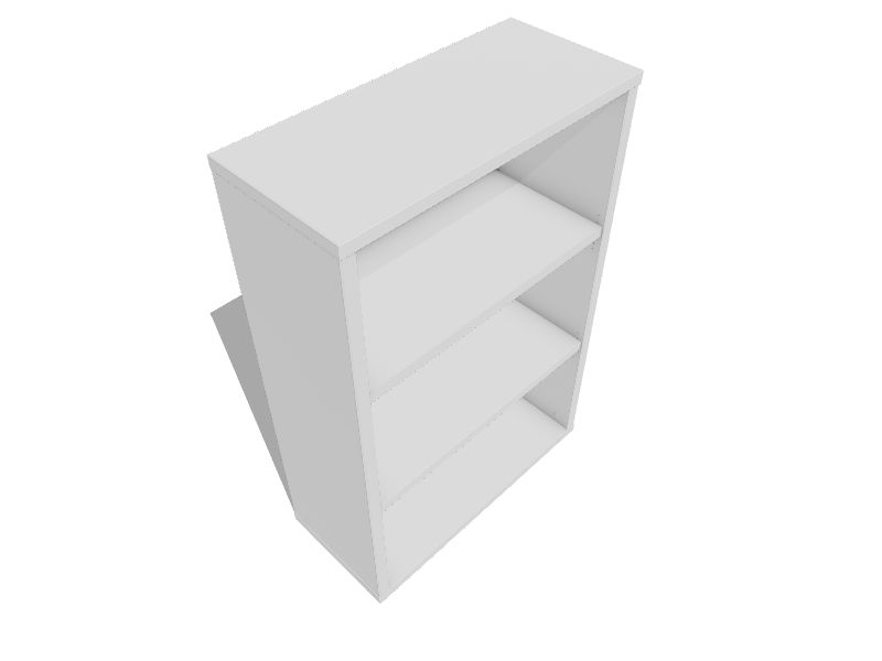 ClosetMaid White 3Shelf Bookcase (30in W x 44.28in H x 13.58in D