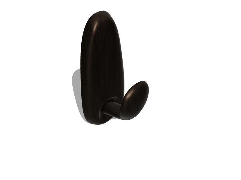 3M FC12-ORB Command Decorative Hook, With Adhesive, Medium, Oil Rubbed  Bronze: Command Removable Clips & Hooks (051131977440-1)