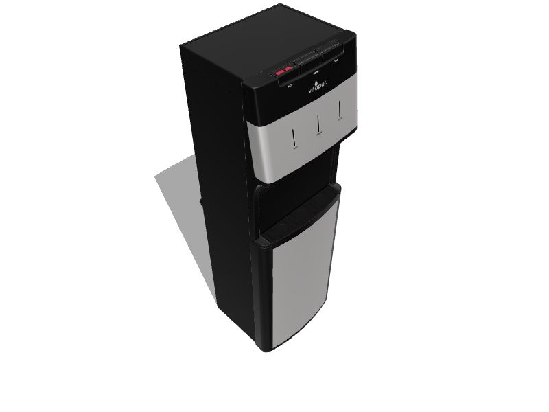 Vitapur Stainless Steel Bottomloading Cold and Hot Water Cooler in the